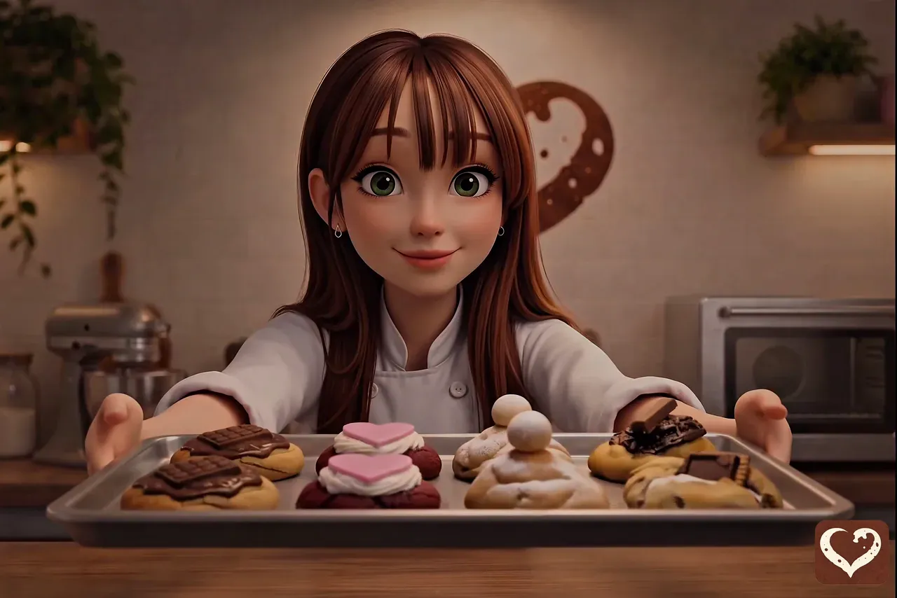 Cena aconchegante da Cookies com Amor